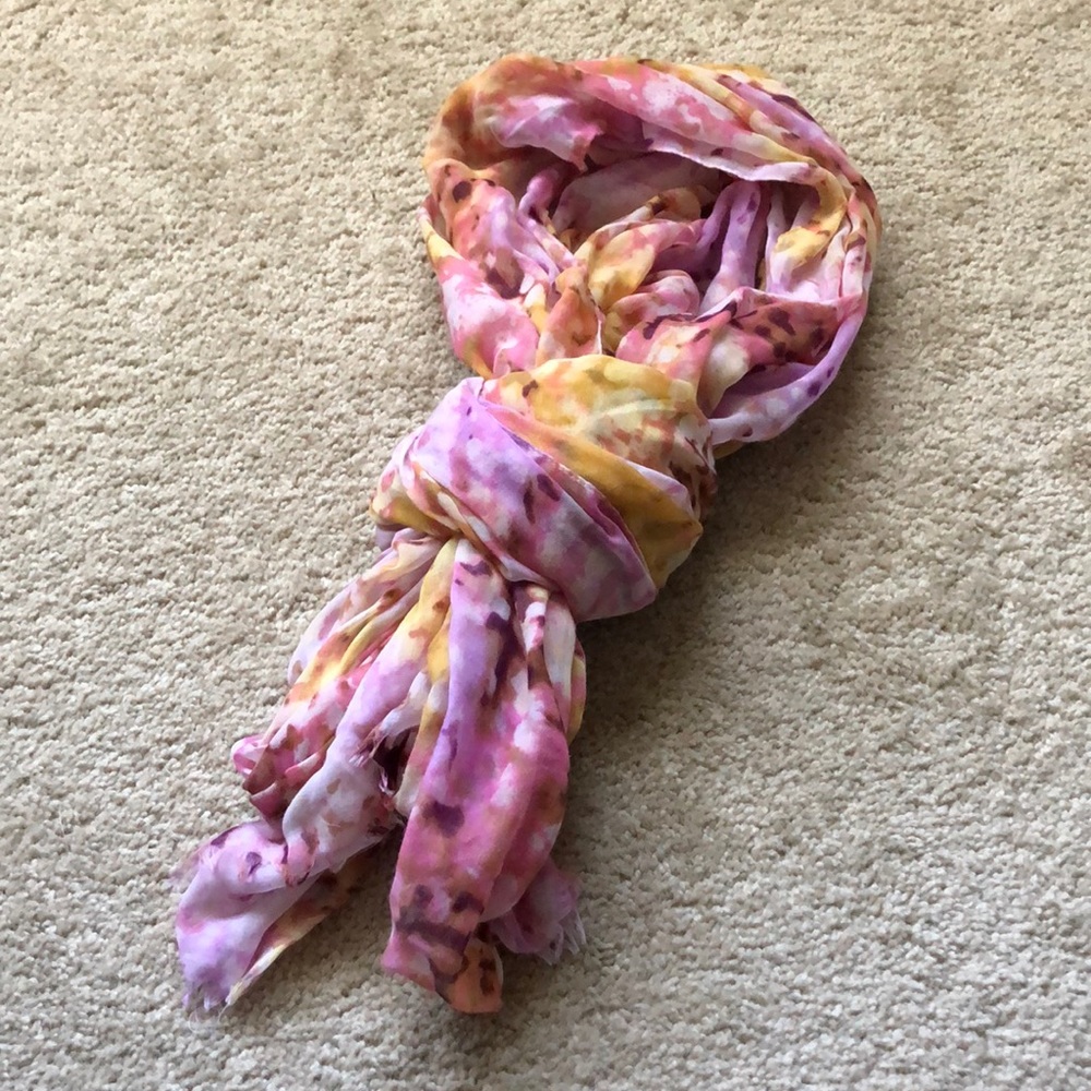 Floral scarf